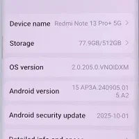 گوشی شیائومی Redmi Note 13pro plus 5G|موبایل|تهران, دانشگاه شریف|دیوار