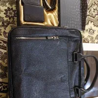 کیفه چرم ست کامل