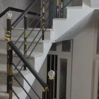 نرده استیل پله