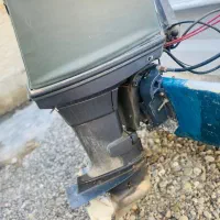 قایق با موتور 85 کم کار و تمیز