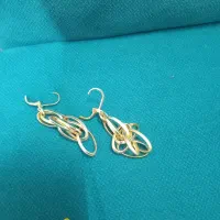 گوشواره یه جفت با پلاک تکی بدل