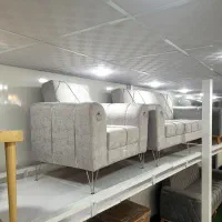 مبل اسکارلت ۸ نفره پایه فلزی