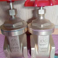 برنجی ۲عدد|مصالح و تجهیزات ساختمان|فلاورجان, |دیوار