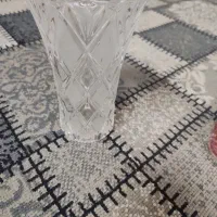 گلدان کریستال اصل با تراشکاری بی نظیر