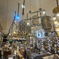 لوستر پنج شعله آبکاری برند شرکتی باضمانت آبکاری|لوستر و چراغ آویز|مشهد, توس (بلوار توس)|دیوار