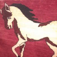 یک جفت پشتی دستبافت|پشتی|شیراز, داریون|دیوار