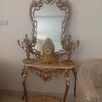 آینه شمعدان در حد نو