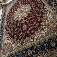 قالی ماشینی ابریشمی