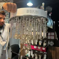 لوستر سقفی/۳حالته کنترلی/عرض۴۰/درحدسالم|لوستر و چراغ آویز|اندیشه, اندیشه فاز ۴|دیوار