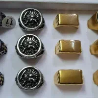 انگشتر استیل ۳۱۶ مردانه