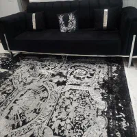 مبل نیم ست مشکی مخمل