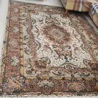 یک تخته فرش ۶ متری مهستان|فرش|رشت, معلم|دیوار