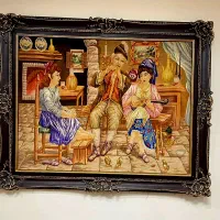 تابلو فرش سالم‌وبی نقص ۹۰در۱۱۵تبریز دستباف|تابلو فرش|تهران, عباس‌آباد|دیوار