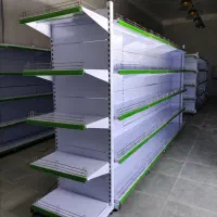 قفسه انباری/قفسه سفید و قرمز سوپر مارکتی