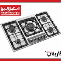 اجاق گاز استیل رومیزی استیل البرز s5960 I