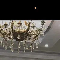 لوستر برنزی16شاخه