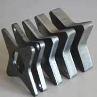 خدمات برش لیزر فلزات cnc آهن استیل فایبر