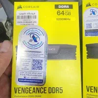 رم کامپیوتر برند کورسیر 64گیگ 5200 ddr5