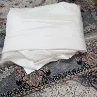 پرده تور با ساتن