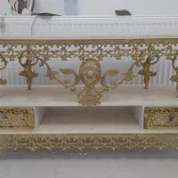 میز تلوزیون برنجی