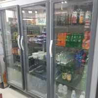 یخچال سه درب ویترینی فروشگاهی