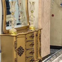 ست کنسول ومیز تلویزیون سالم و تمیز