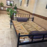 تخت فلزی رستوران و چایخانه