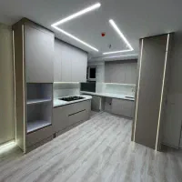 ۸۵ متر ۲ خواب بسیار خوش نقشه_لابی مبله_تراس