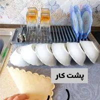 نمگیر استند دار و توری میوه خشک کن|آب‌چکان و نظم‌دهنده ظروف|قزوین, |دیوار