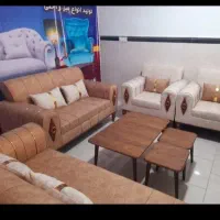 مبل راحتی هفت نفره|مبلمان خانگی و میز عسلی|بوئین زهرا, |دیوار