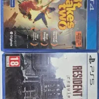 دیسک PS5 آکبند Resident Evil ، It takes two