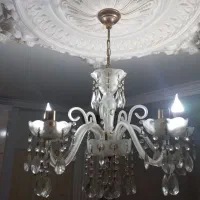 لوستر شیشه ای|لوستر و چراغ آویز|ارومیه, |دیوار