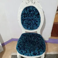 میز نهارخوری ۸نفره سلطنتی همراه با صندلی درحد نو
