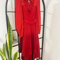 پیراهن مجلسی دنباله دار|لباس|رشت, گلزاران|دیوار