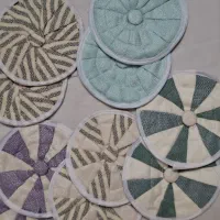 دستگیره نخی دستبافت چهل تیکه