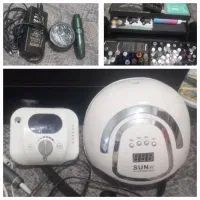 وسایل کاشت ناخن و دستگاه تتو