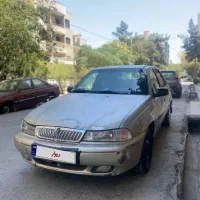 ماشین دوو به رنگ بژ