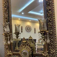 آیینه کنسول شمعدان ساعت|بوفه، ویترین، کنسول|تهران, فردوس|دیوار