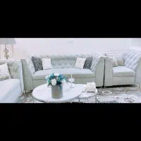 فروش مبل ۷ نفره اسکلت فلز درحد نو