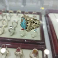 انگشتر دستساز فیروزه نیشابور استاد باصری|بدلیجات|اصفهان, قائمیه|دیوار