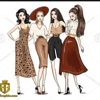 استخدام و آموزش مدل لباس زنانه و دخترانه