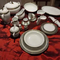 چینی یاماسن ژاپن / Bone china / طلای ۲۴ عیار