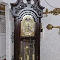 ساعت ایستاده چوبی