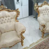 مبل نه نفره سلطنتی اصل|مبلمان خانگی و میز عسلی|سقز, |دیوار