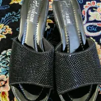 دمپایی نگین دار مجلسی