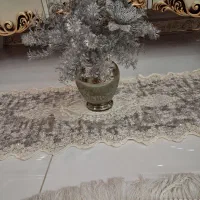 رانر ورومیزی وگل وگلدون در حد نو|صنایع دستی و سایر لوازم تزئینی|ملایر, |دیوار