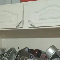 کابینت فلزی ۳ تکه همراه با هود و سینک ظرفشویی|آبچکان و نظمدهنده ظروف|تبریز, |دیوار