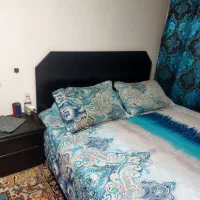 تخت دونفره صندوقدار دراور فایل پاتختی