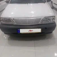 پراید مدل85سفید دوگانه کارخانه شاستی پلمپ