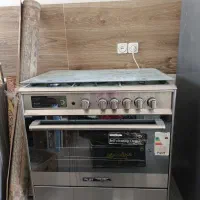 اجاق گاز تمام استیل فر دار مارک پیلوت|اجاق گاز و لوازم برقی پخت‌وپز|سیرجان, |دیوار